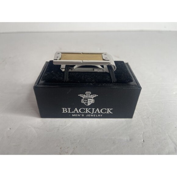 Blackjack Men's Stainless Steel Money Clip BJM07 - Picture 1 of 3